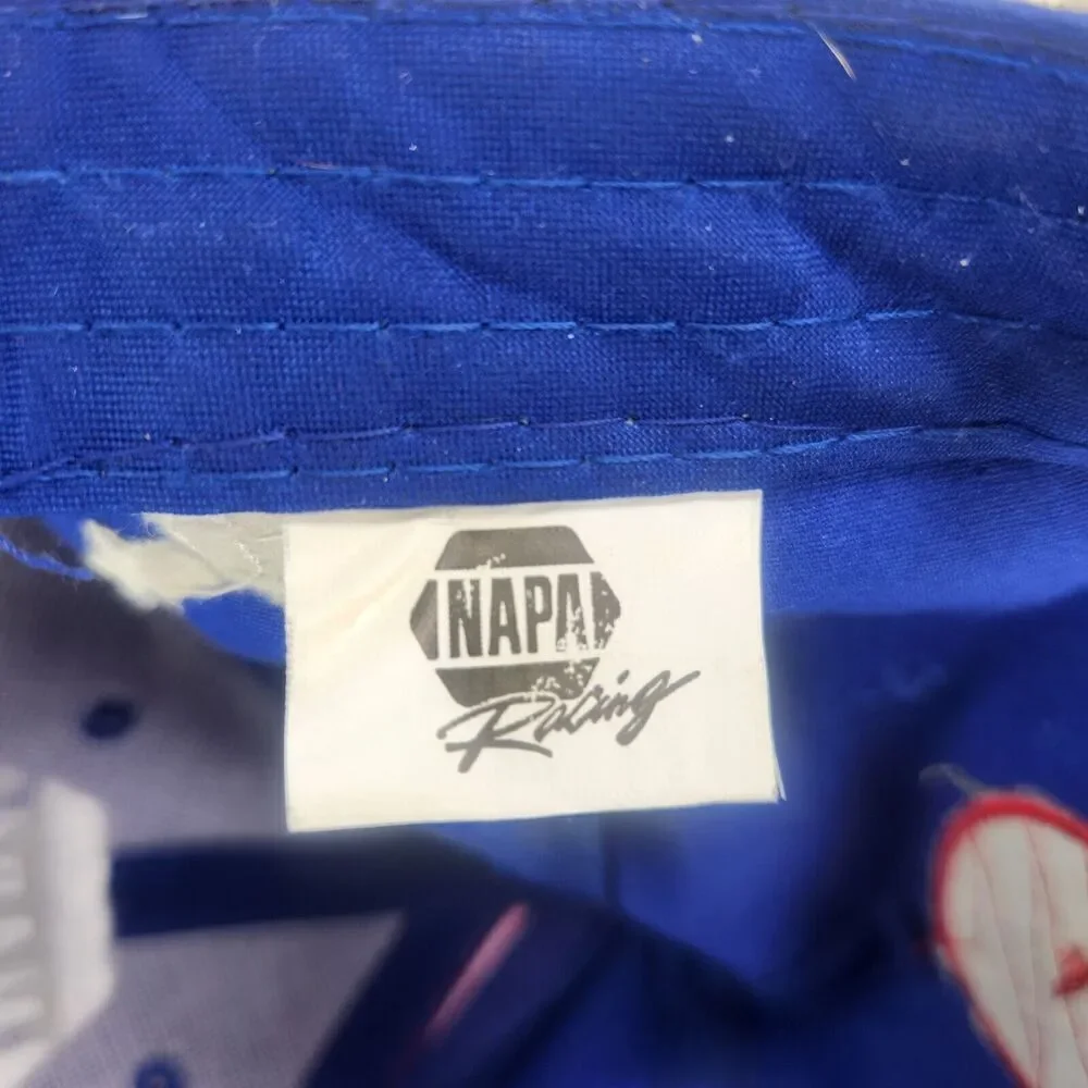 NAPA Racing Hat Cap Strap Back Blue Fallen Heros Fund #9 #28fc Cars Track Mens